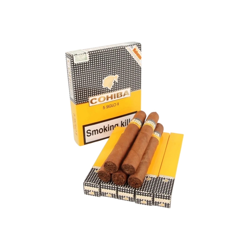 C1282_WH_1000x1000px Cohiba Siglo II C/p Cigary 42,3g 5ks - Image 1