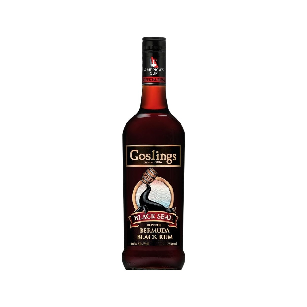R1493_WH_1000x1000px Gosling's Black Seal Rum - Image 1