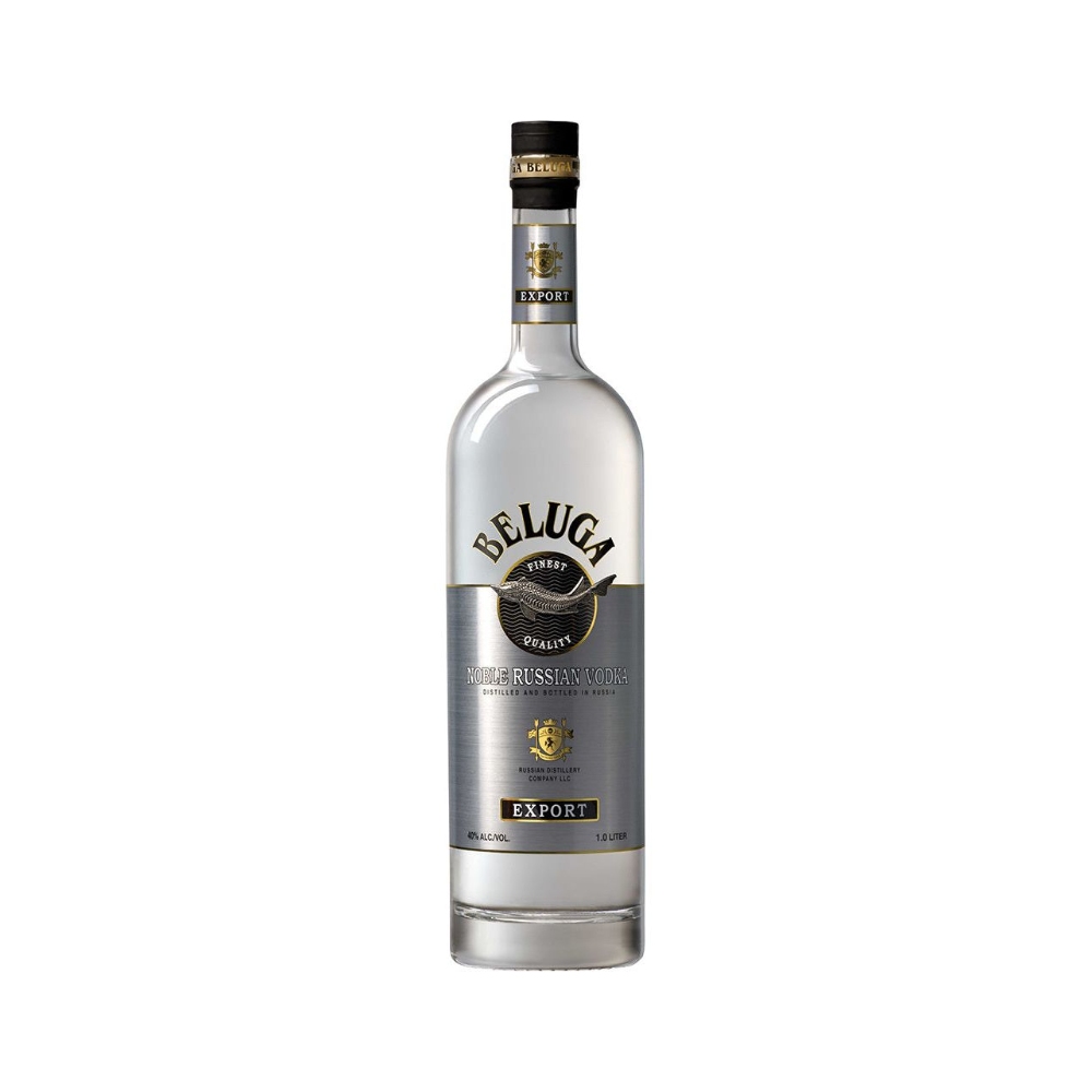 S1505_WH_1000x1000px Beluga Noble Vodka Export 1 L - Image 1