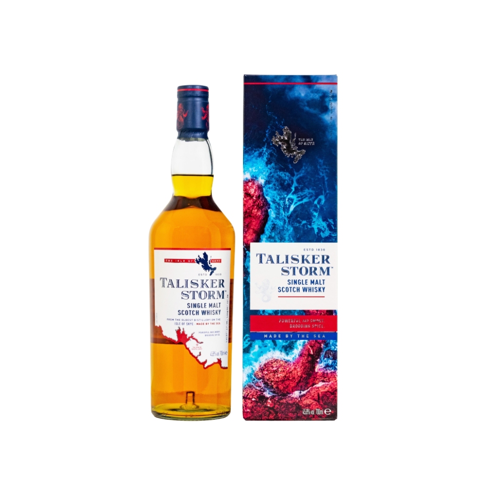 S1602_WH_1000x1000px Talisker Storm Single Malt Scotch Whisky, 45,8% Vol. 0,7 L - Image 1