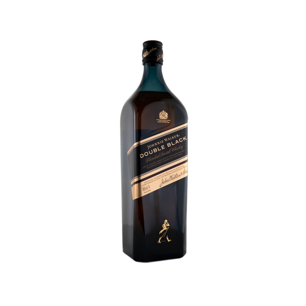 S214_WH_1000x1000px Johnnie Walker Double Black Scotch Whisky 1L - Image 1
