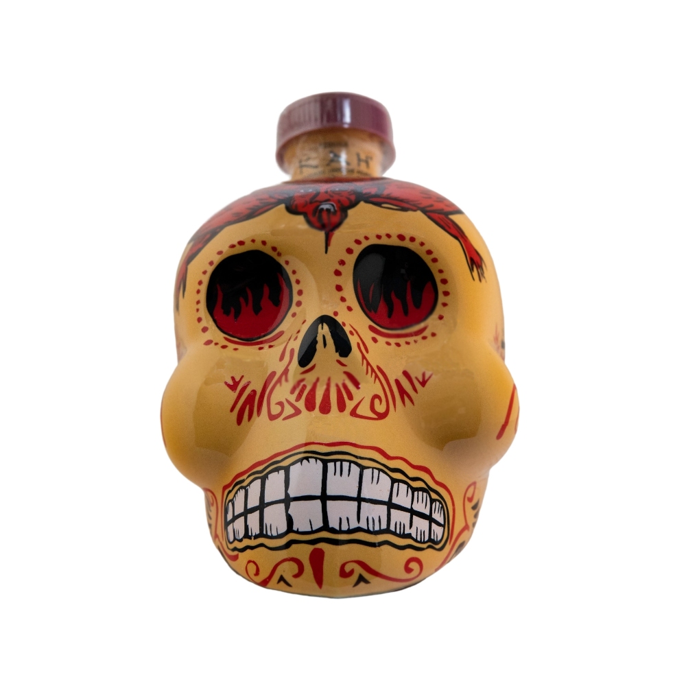 S496_WH_1000x1000px Kah Skull Reposado Tequila - Image 1