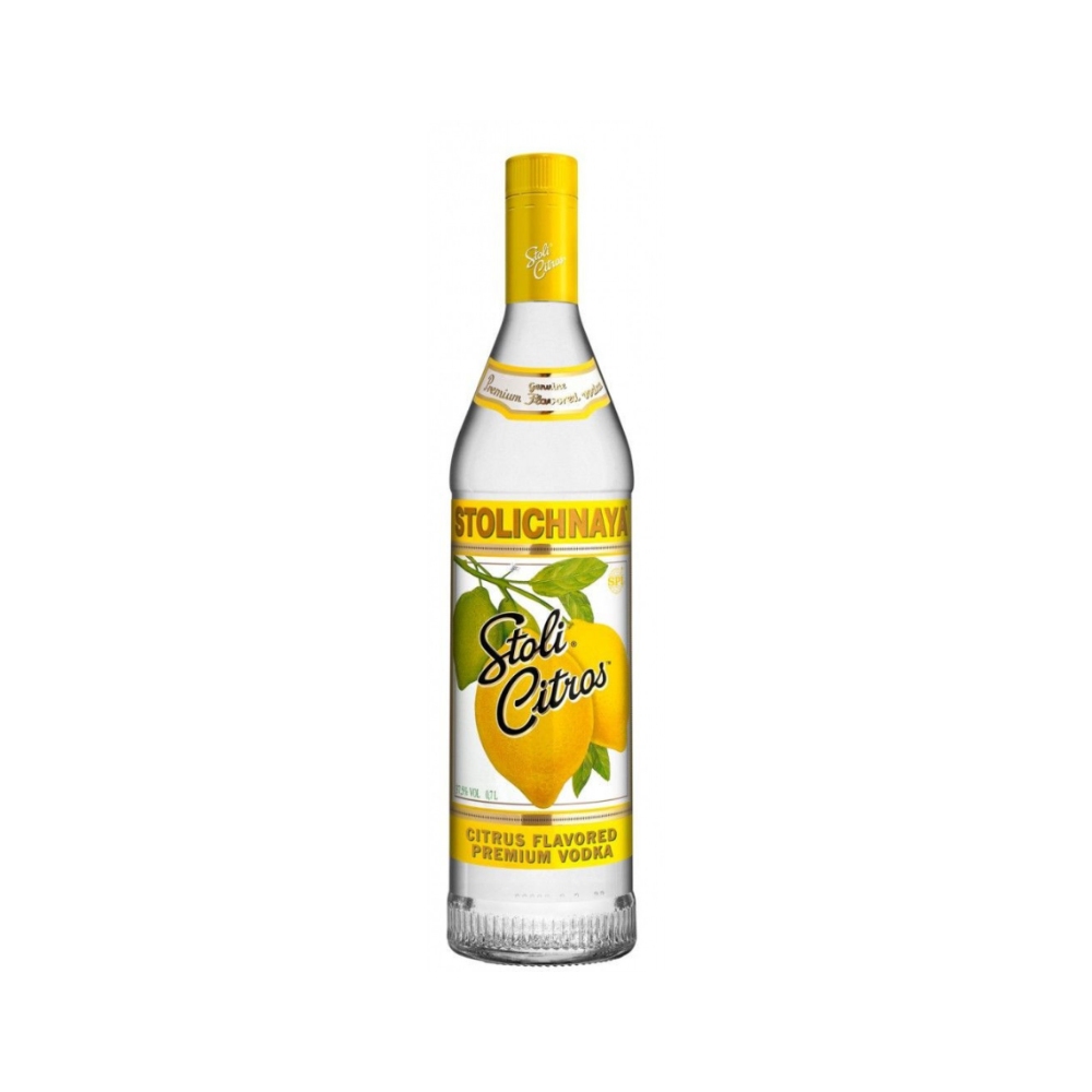 S503_WH_1000x1000px Stolichnaya Citrus Vodka 1l - Image 1