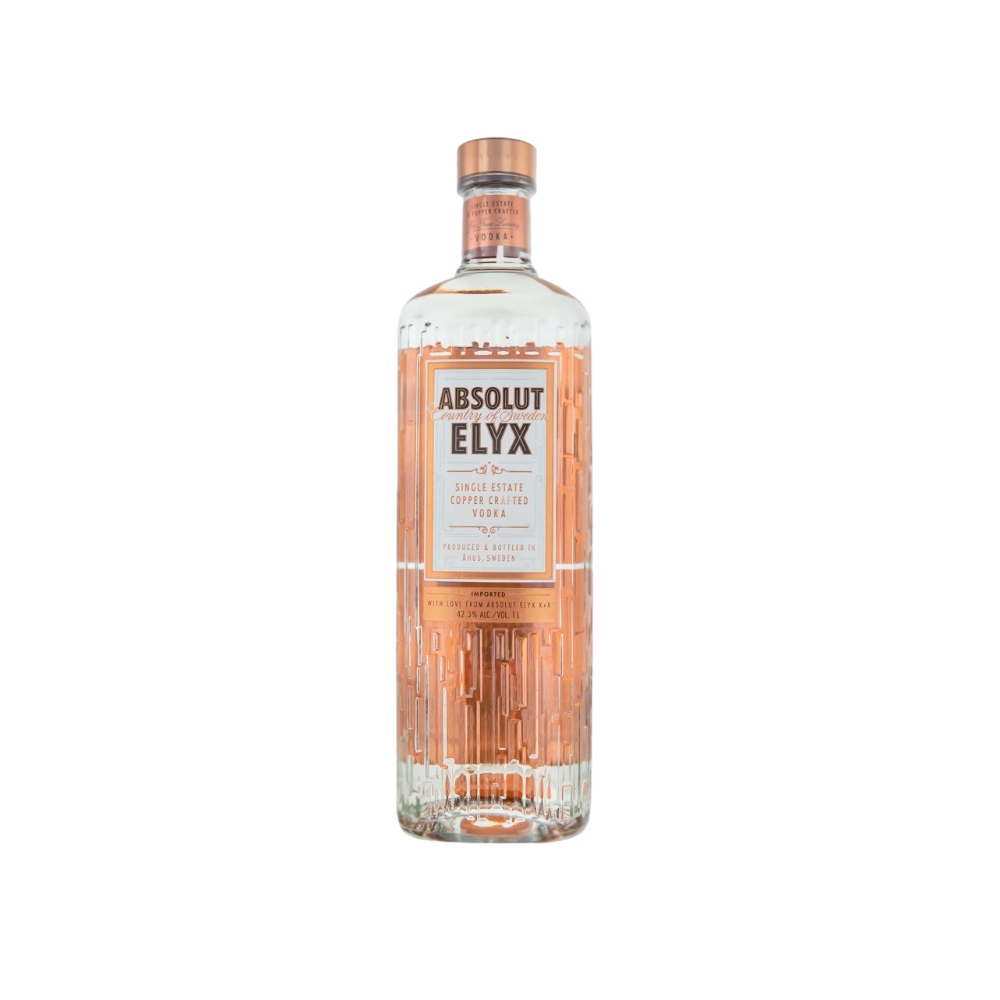 S514_WH_1000x1000px Absolut Vodka Elyx 1000ml - Image 1