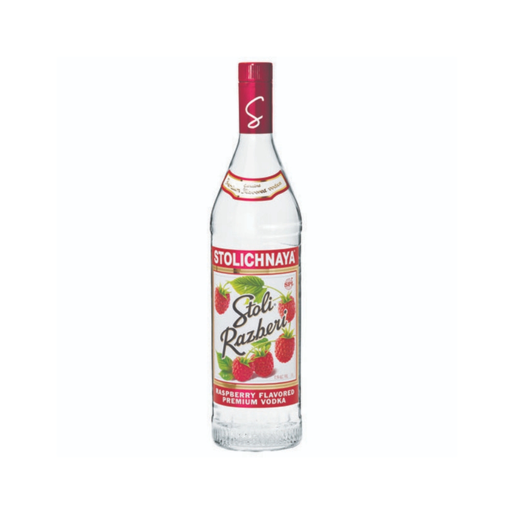 S539_WH_1000x1000px Stolichnaya Stoli Razberi Raspberry Flavored Premium Vodka - Image 1