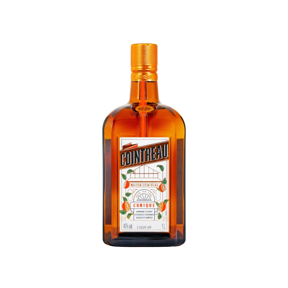 S813_WH_1000x1000px Cointreau Orange Liqueur, 1 L - Image 1